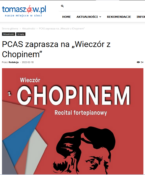 PCAS zaprasza na „Wieczór z Chopinem”