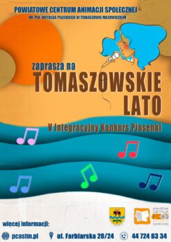 V Integracyjny Konkurs Piosenki “Tomaszowskie Lato 2022”