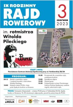 IX Rodzinny Rajd Rowerowy im. rotmistrza Witolda Pileckiego