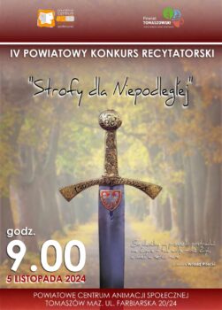 „Strofy dla Niepodległej” w PCAS-ie