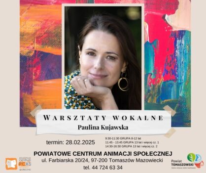 Warsztaty wokalne z p. Pauliną Kujawską-Bednarek