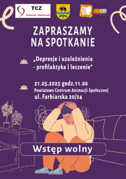 “Depresje i uzależnienia – profilaktyka i leczenie”