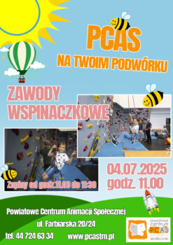 Zawody sportowe w Powiatowym Centrum Animacji Społecznej