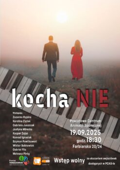 „kochaNIE” – o miłości z muzyką i poezją w tle