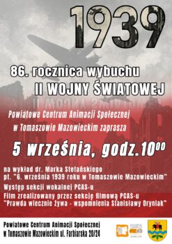 Obchody 86. rocznicy wybuchu II wojny światowej