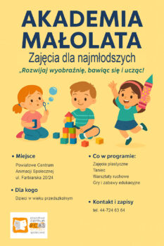 Akademia Małolata startuje już 9 września!