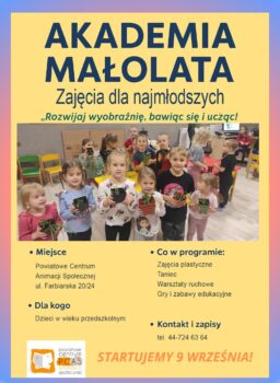 Akademia Małolata startuje już 9 września!
