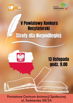 „Strofy dla Niepodległej” po raz 5. w PCAS-ie