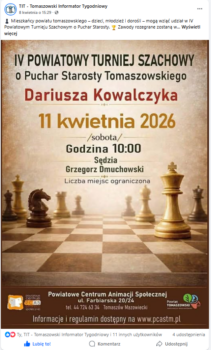 IV Powiatowy Turniej Szachowy